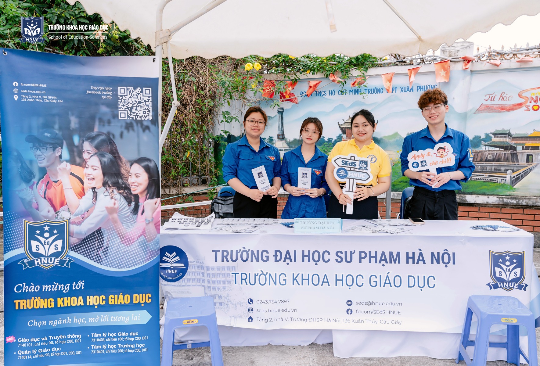 BUỔI TƯ VẤN TUYỂN SINH TẠI TRƯỜNG THPT XUÂN PHƯƠNG 