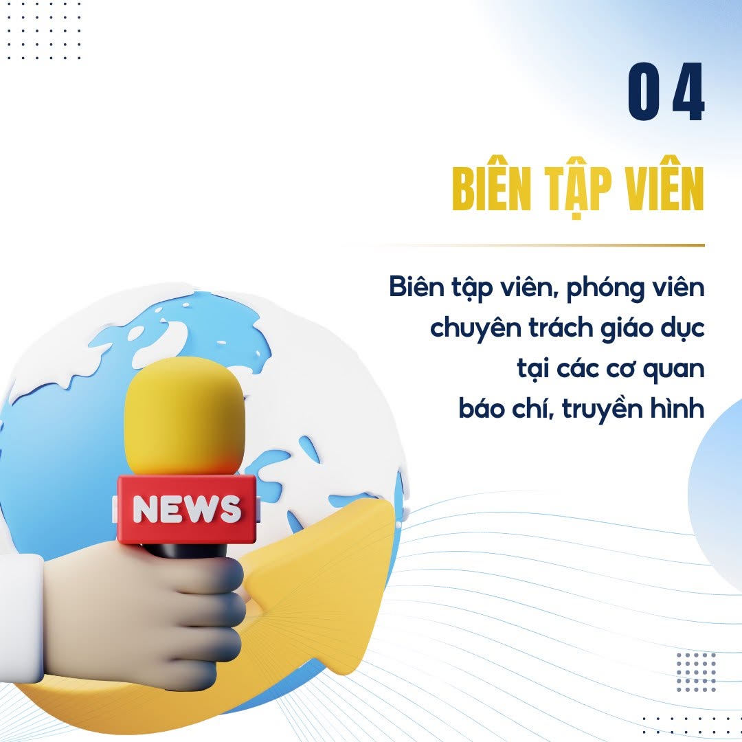 CƠ HỘI VIỆC LÀM NGÀNH GIÁO DỤC VÀ TRUYỀN THÔNG