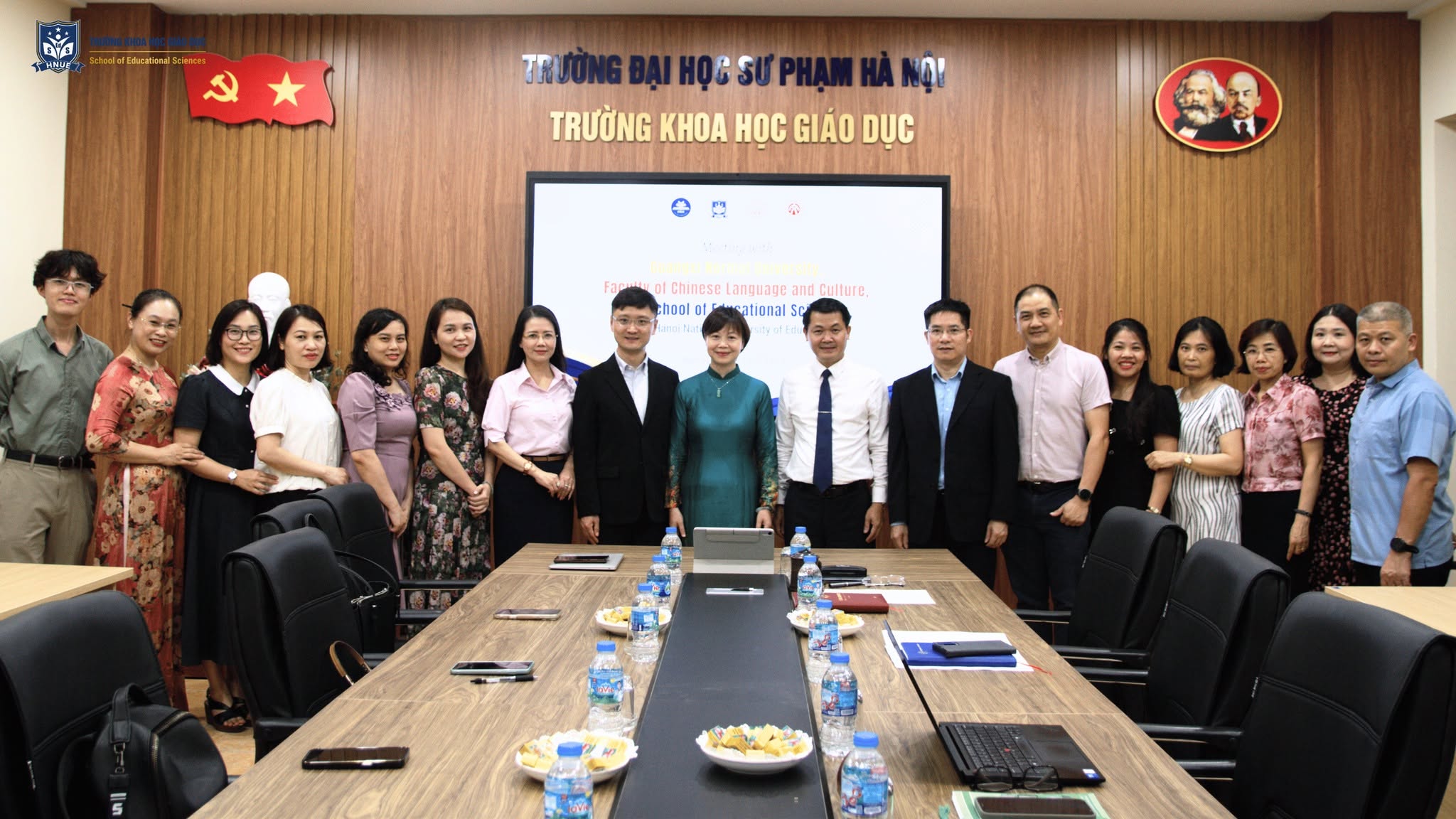 TIẾP ĐÓN TRƯỜNG ĐẠI HỌC SƯ PHẠM QUẢNG TÂY, TRUNG QUỐC