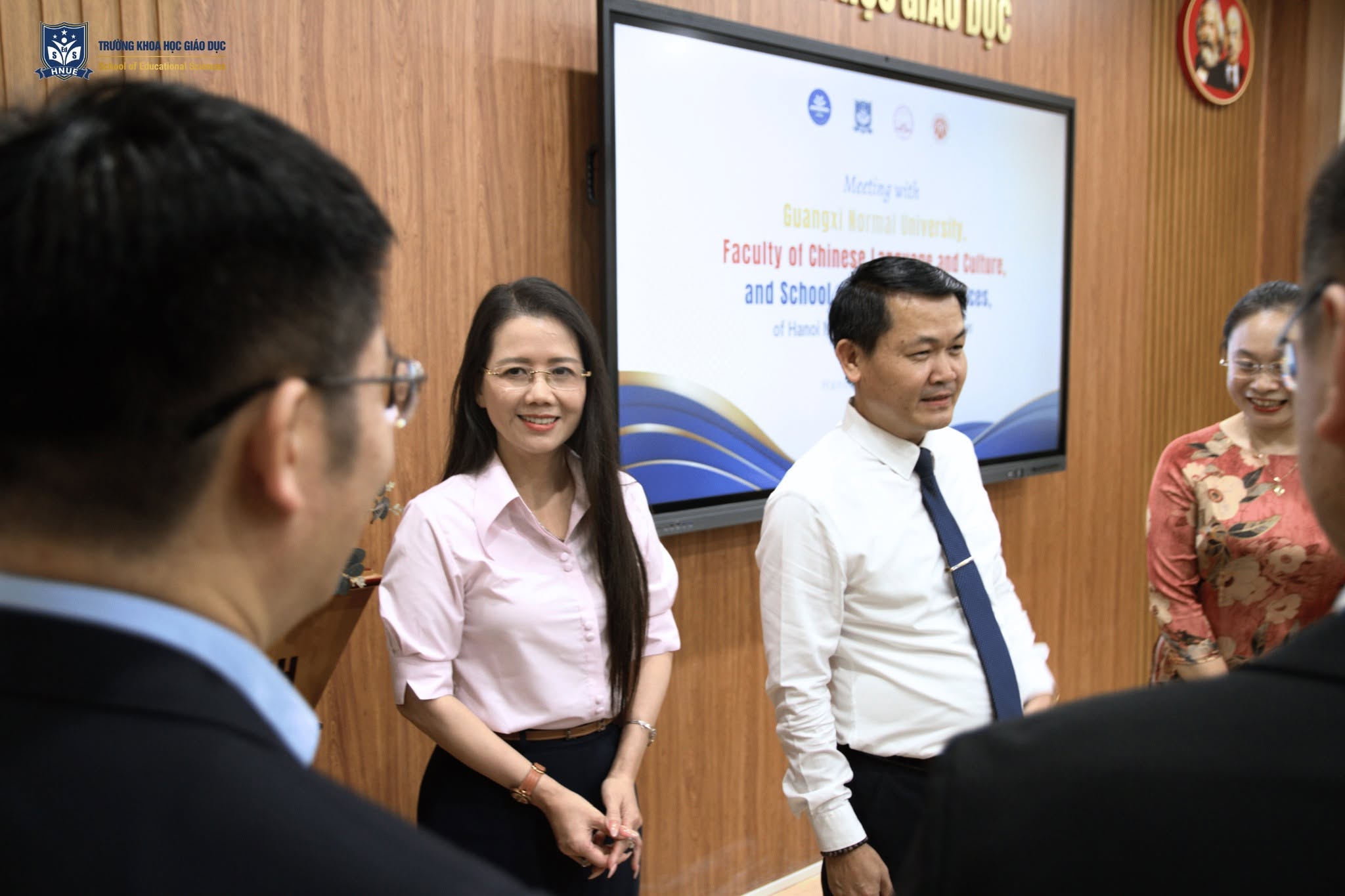 TIẾP ĐÓN TRƯỜNG ĐẠI HỌC SƯ PHẠM QUẢNG TÂY, TRUNG QUỐC