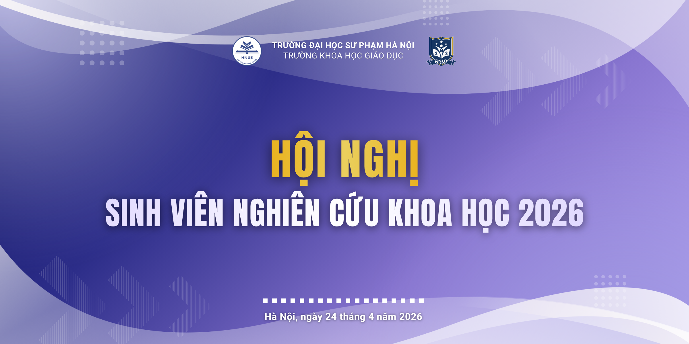 DANH SÁCH CÁC BÁO CÁO TẠI HỘI NGHỊ SINH VIÊN NGHIÊN CỨU KHOA HỌC 2026