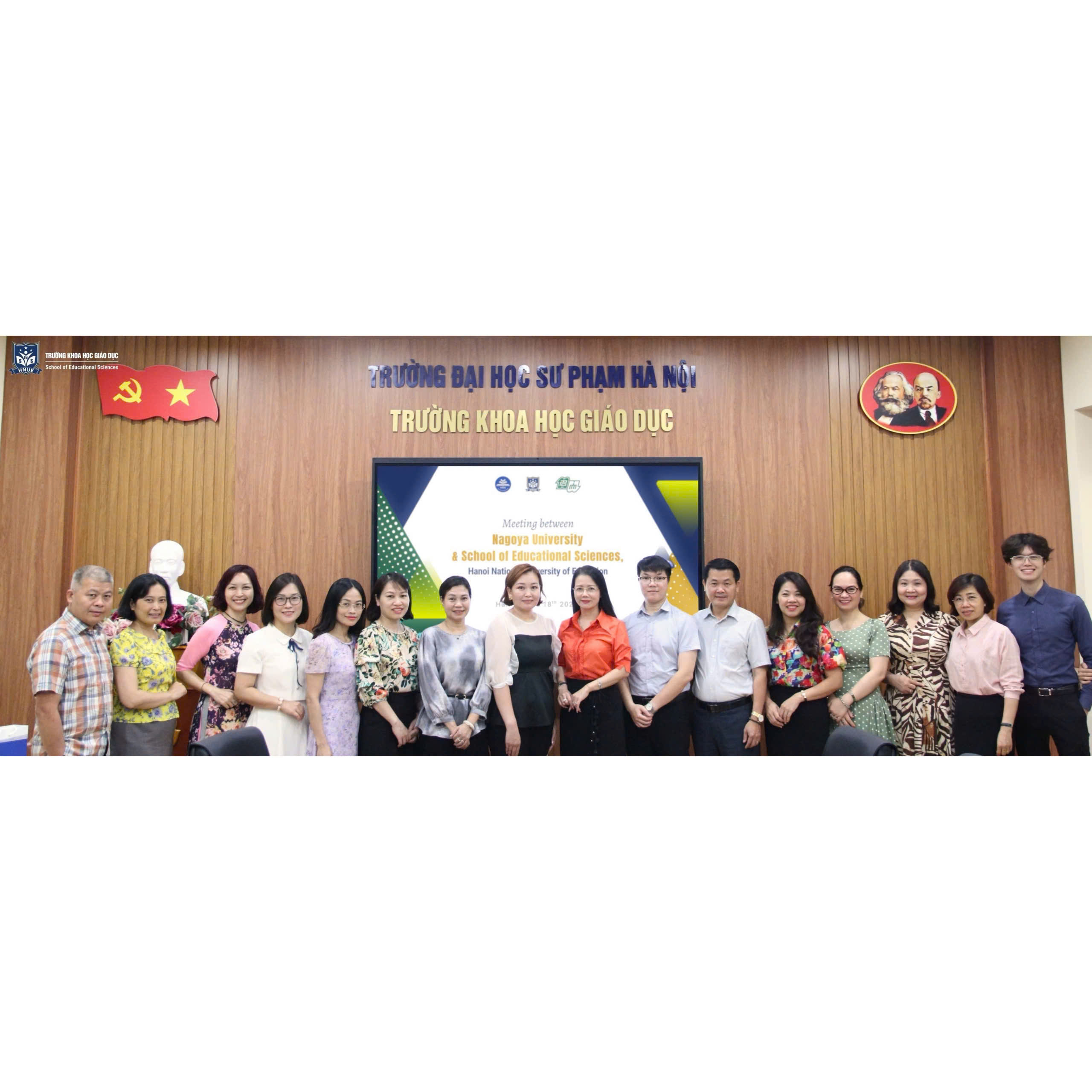 LÀM VIỆC VỚI TRƯỜNG ĐẠI HỌC TỔNG HỢP NAGOYA, NHẬT BẢN