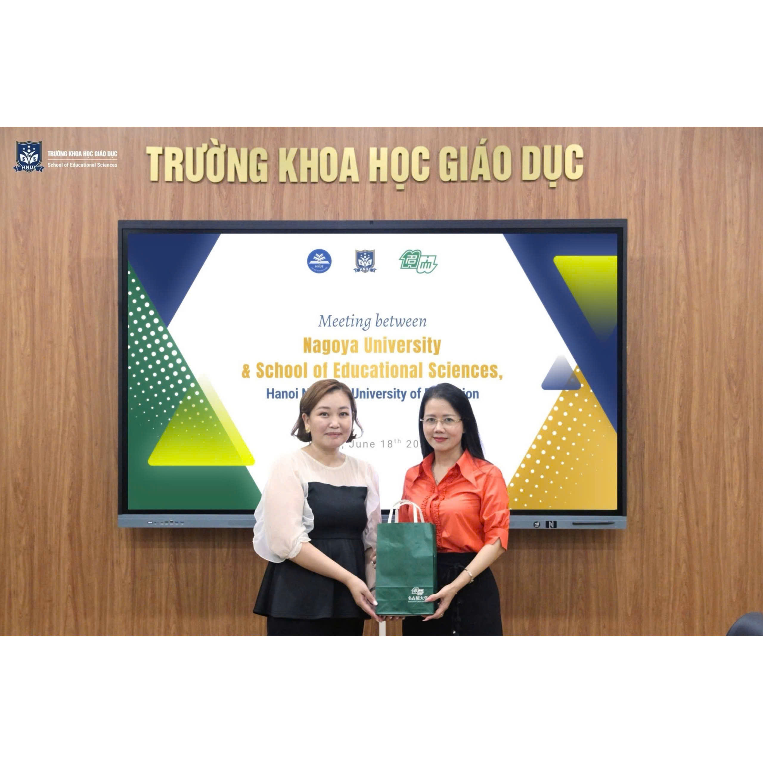 LÀM VIỆC VỚI TRƯỜNG ĐẠI HỌC TỔNG HỢP NAGOYA, NHẬT BẢN