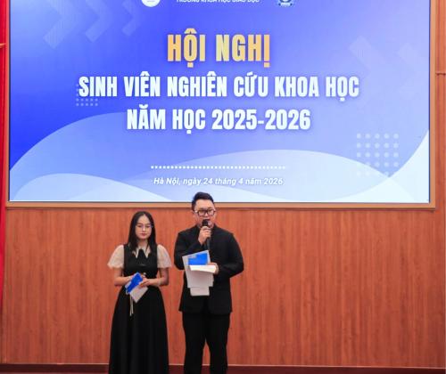DẤU ẤN HỌC THUẬT CỦA SINH VIÊN TRƯỜNG KHOA HỌC GIÁO DỤC