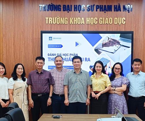 [SEMINAR] ĐÁNH GIÁ HỌC PHẦN THEO CHUẨN ĐẦU RA 