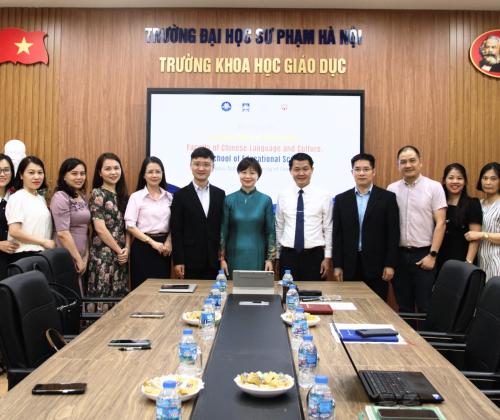 TIẾP ĐÓN TRƯỜNG ĐẠI HỌC SƯ PHẠM QUẢNG TÂY, TRUNG QUỐC
