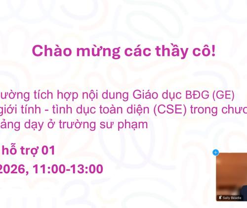LÀM VIỆC NHÓM VỚI CHUYÊN GIA UNESCO