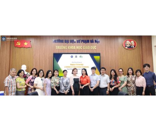 LÀM VIỆC VỚI TRƯỜNG ĐẠI HỌC TỔNG HỢP NAGOYA, NHẬT BẢN